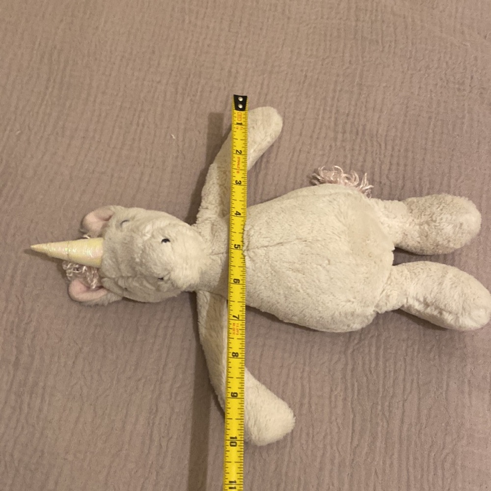 Jellycat White Plush Unicorn Toy - Picture 7 of 7